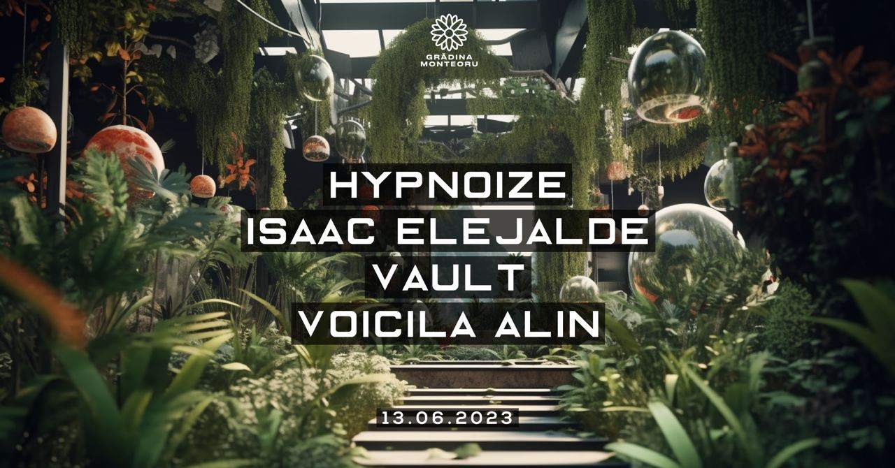 Hypnoize, Isaac Elejalde, Vault, Voicila Alin in the garden - Página frontal