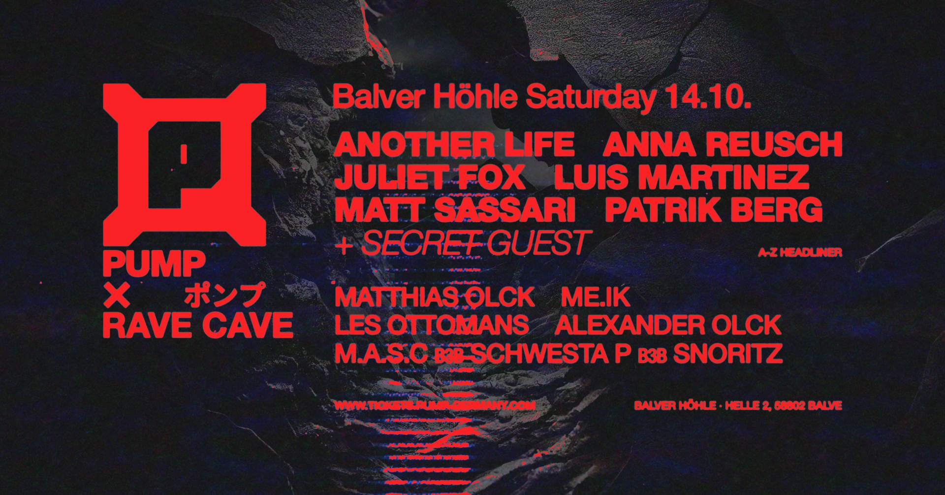 Rave Cave Balver Höhle | Luis Martinez @ Rave Cave / Pump @ Balver ...
