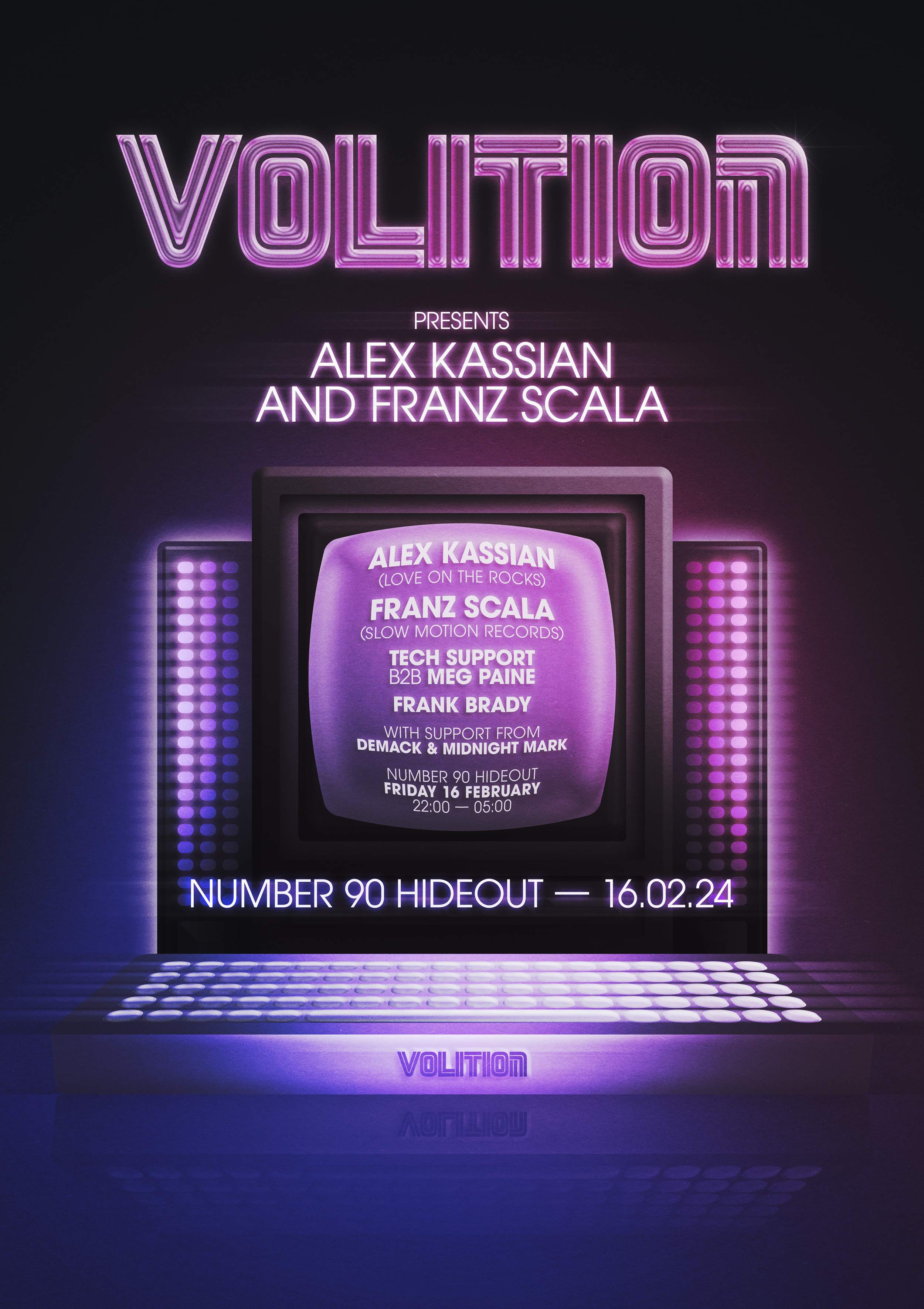 Volition presents: Alex Kassian, Franz Scala, Tech Support & Meg Paine, Frank Brady & Demack - Página trasera