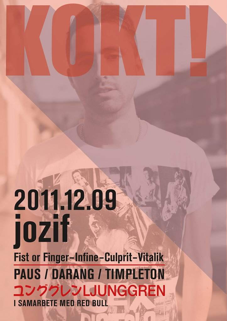 Kokt! presents Jozif - フライヤー表