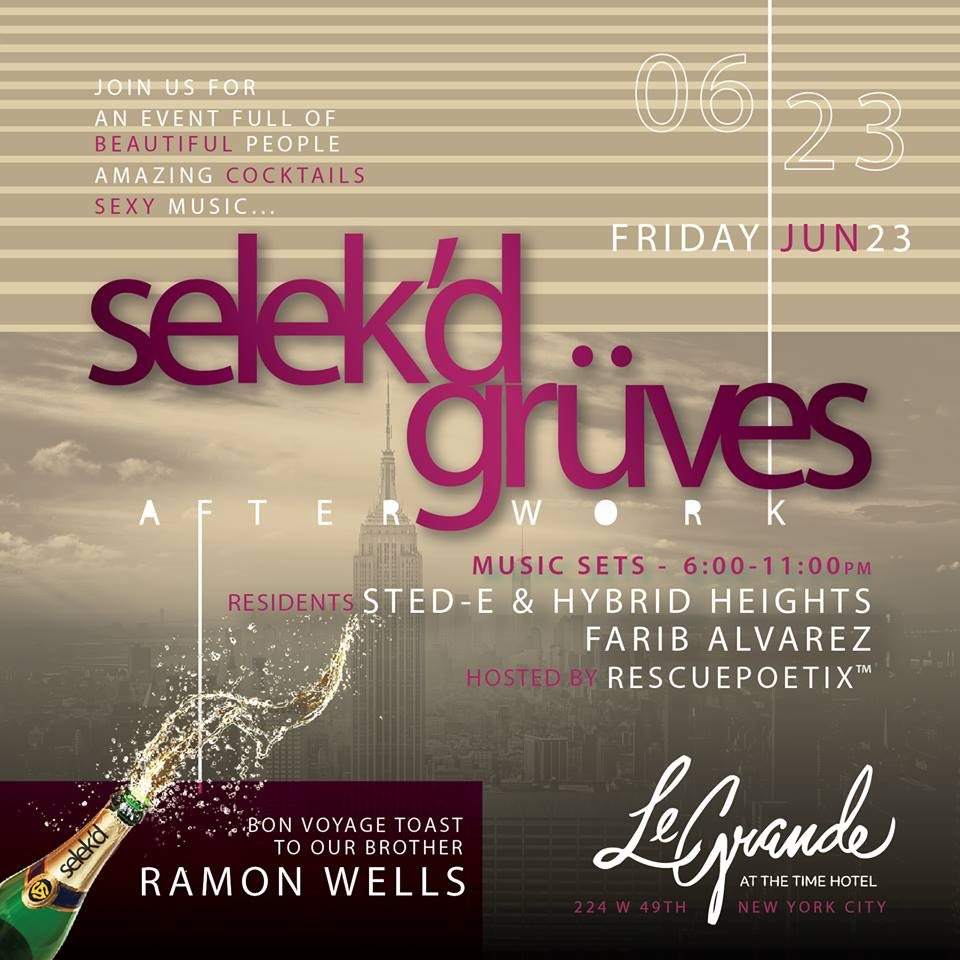 Selekd Gruves Events After Work June2017 - フライヤー表