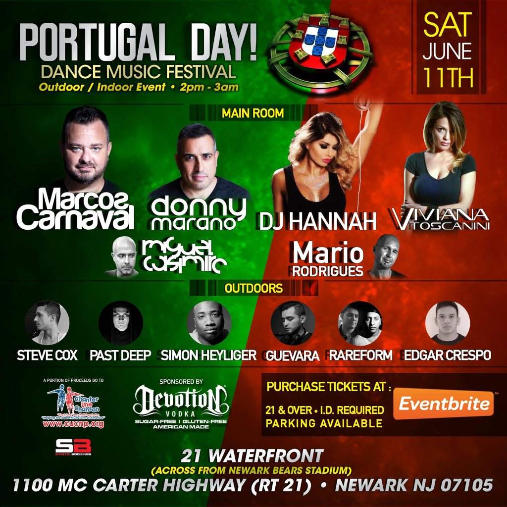 Portugal Day Music Festival - Página frontal