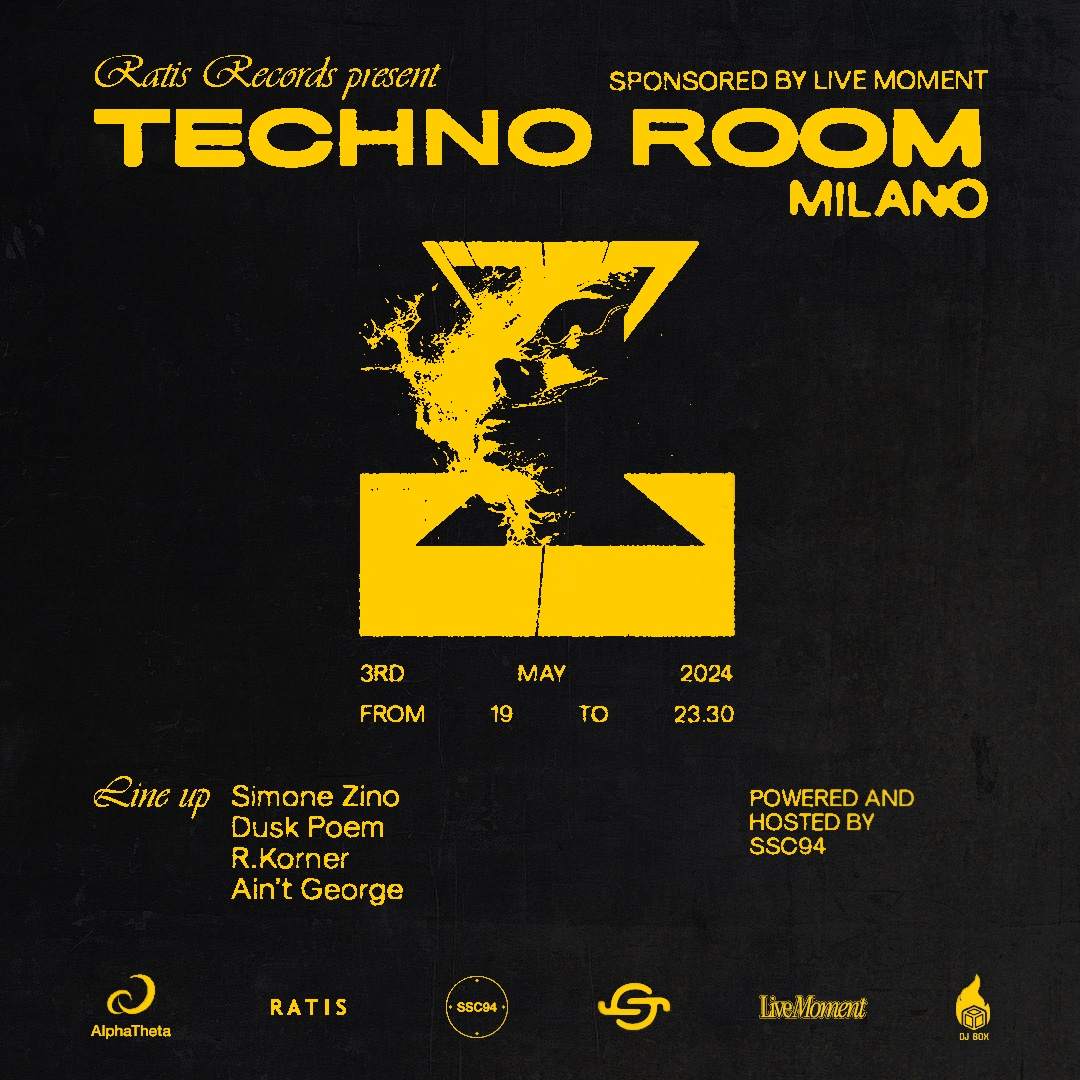 Techno Room Milano - Página frontal