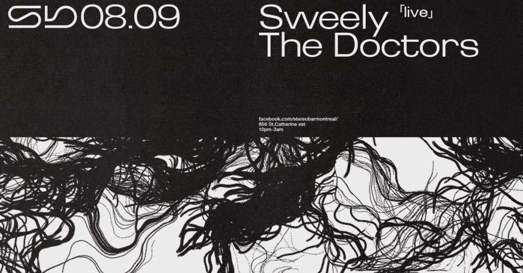 Sweely (Live) - The Doctors - フライヤー表