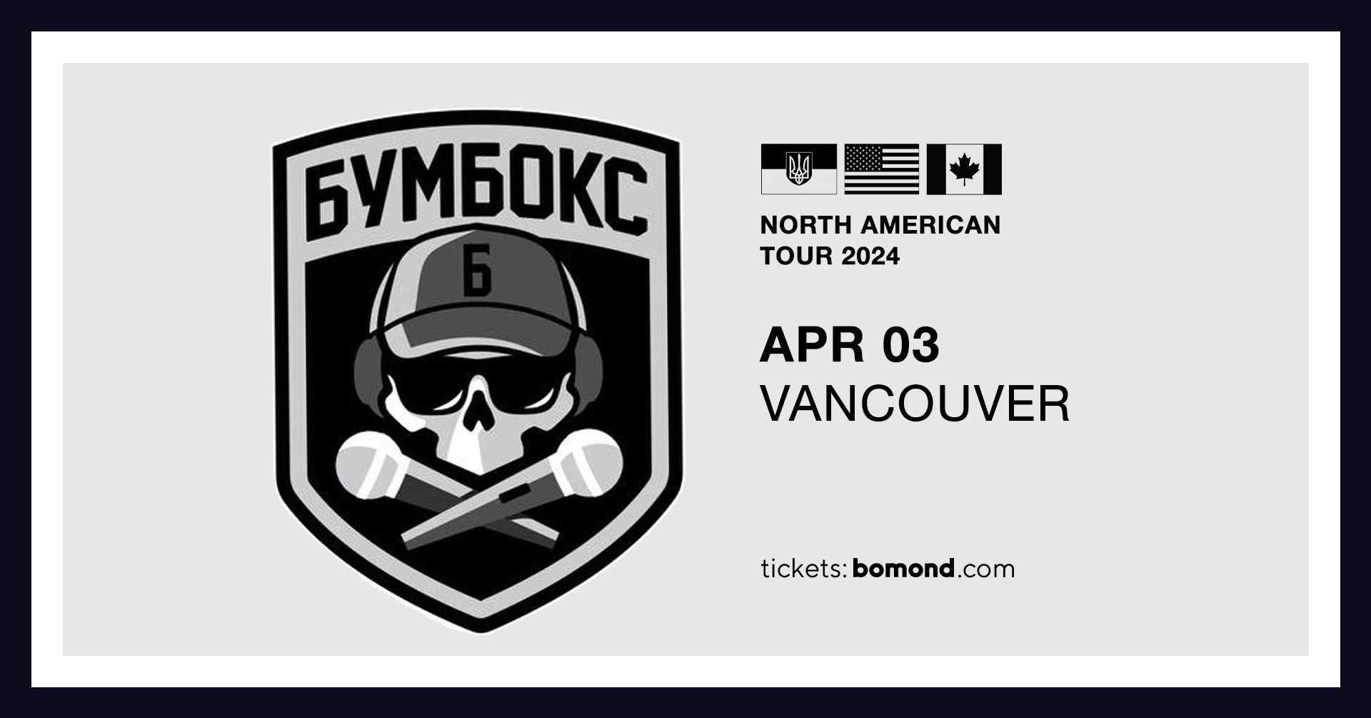 Ukrainian band 'Boombox' with frontmen Andriy Khlyvnyuk returns to Vancouver - Página frontal