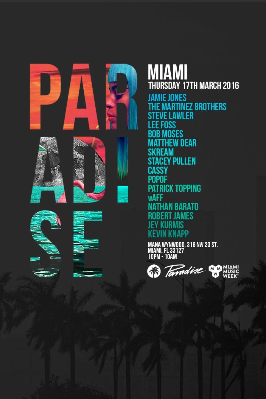 Paradise Miami - Página trasera