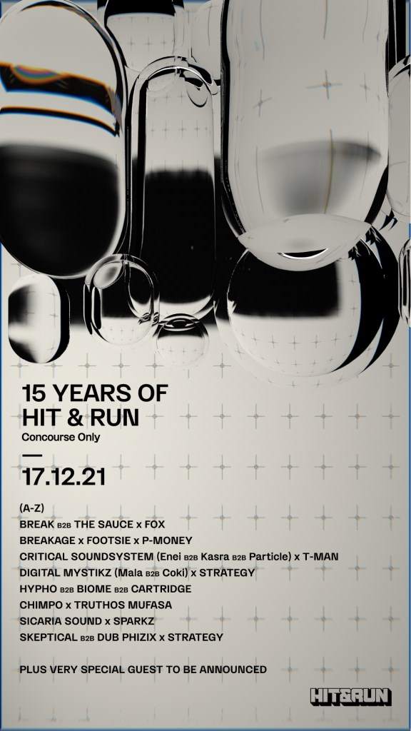 15 YEARS OF HIT & RUN - Página frontal
