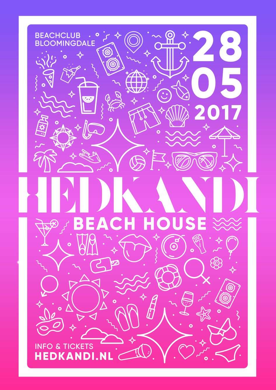 Hed Kandi Beach House 2017 at Bloomingdale Beach, Amsterdam