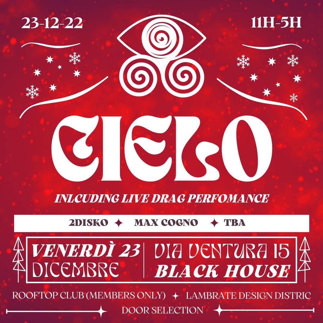 CIELO at Black House Club, Milan