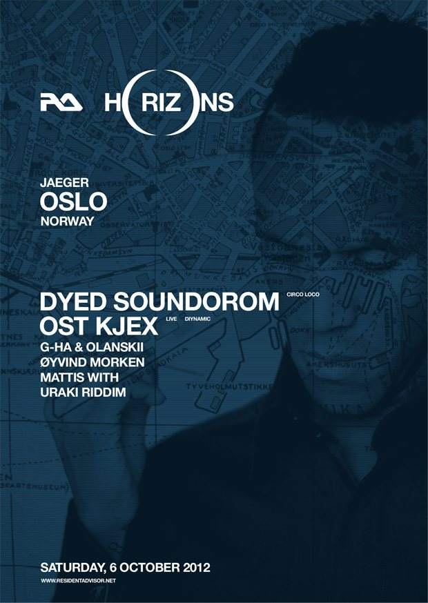 RA Horizons: Oslo - フライヤー表