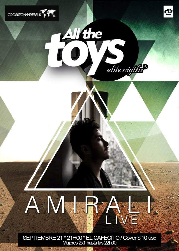 All The Toys with Amirali - Página frontal