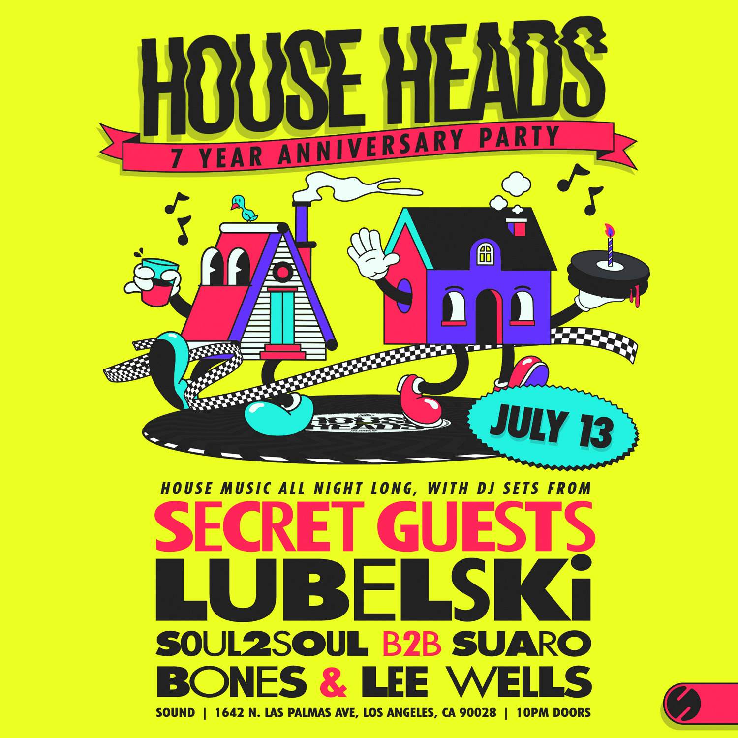 House Heads at Sound, Los Angeles