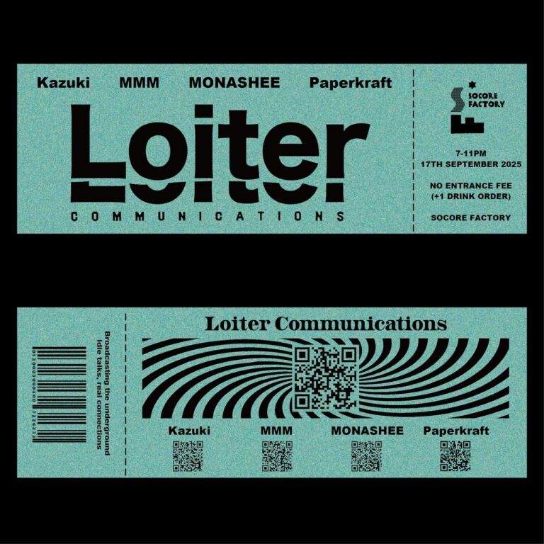 アート・デザイン・音楽 LOITER アート・デザイン・音楽 LOITER アート・デザイン・音楽 SUBWAY