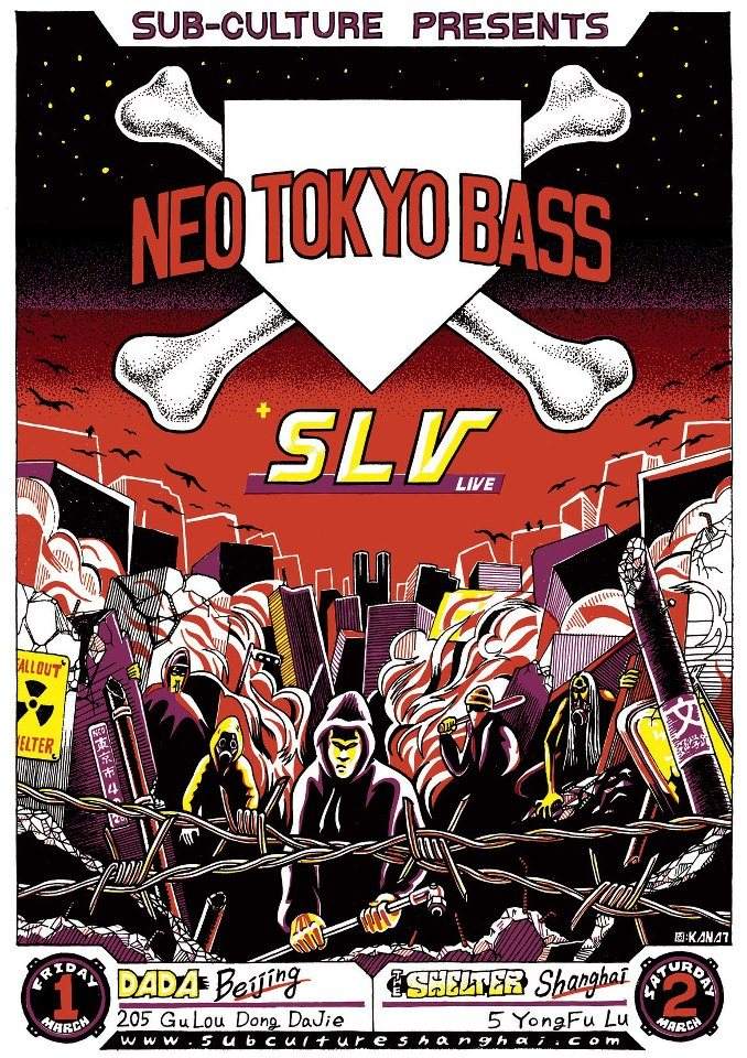 Sub-Culture presents: Neo Tokyo Bass SLV (Live Debut) at The