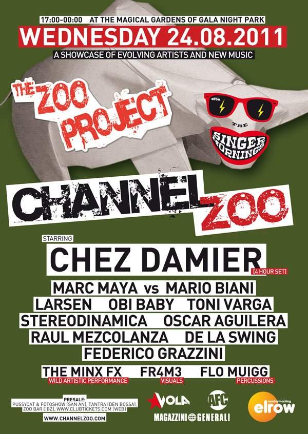 The Zoo Project presents Channel Zoo featuring Chez Damier - Página frontal
