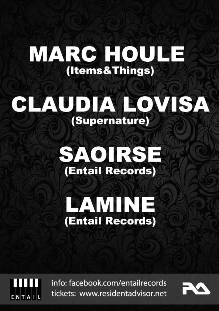 Entail presents Easter Warehouse Party with Marc Houle (Live) - Página trasera