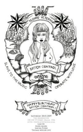 Happy Birthday Bpitch Control - Página frontal