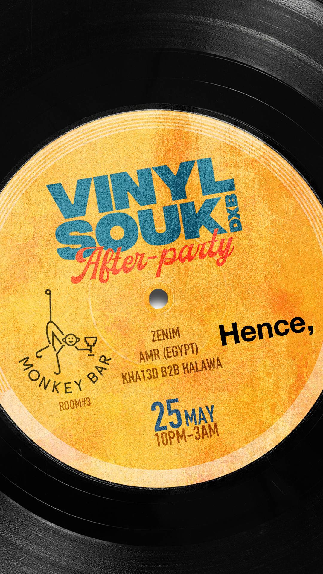 Vinyl Souk x Hence, Management - Volume 13 After-Party - Página frontal