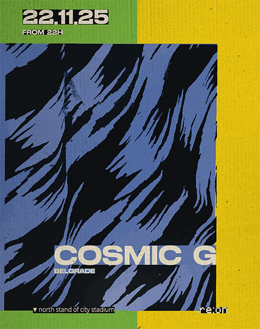 Cosmic G - All night long at re:on Club, Montenegro
