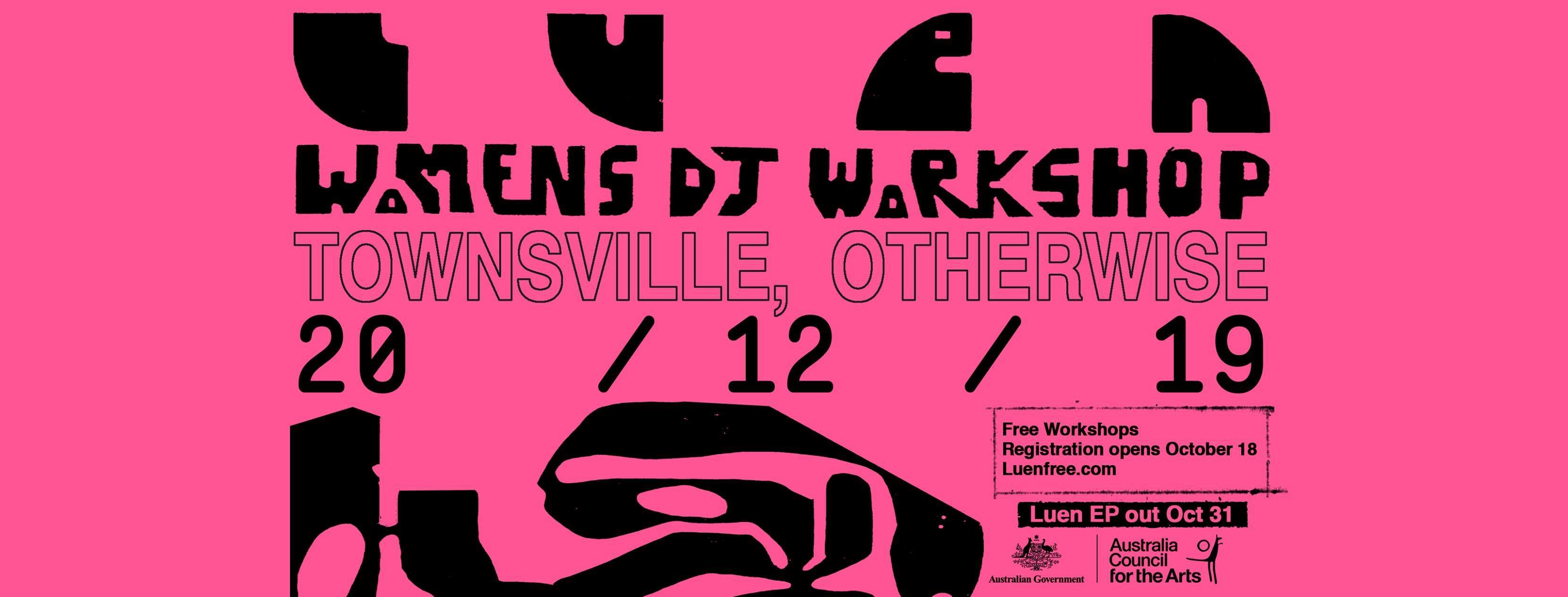 Women's DJ Workshops Townsville - Página frontal