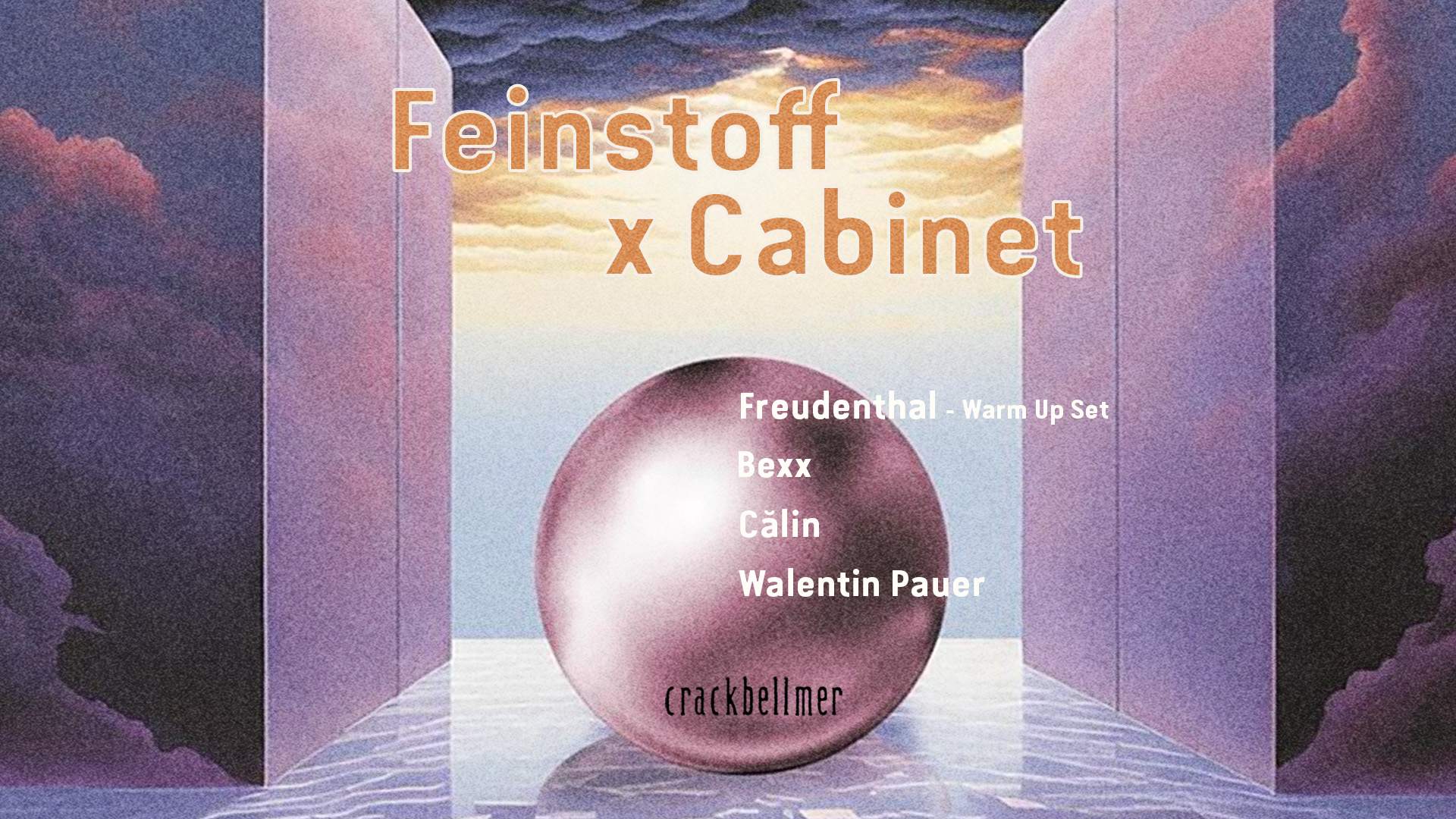 Feinstoff x Cabinet with Freudenthal, Walentin Pauer, Călin, Bexx - Página frontal