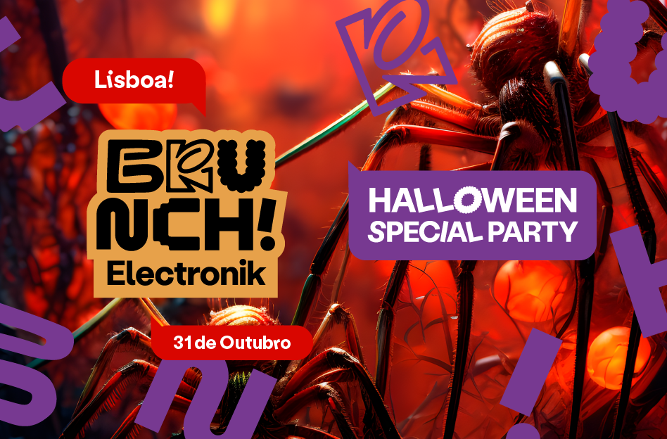 Brunch Electronik Lisboa Halloween Special Party - Página trasera