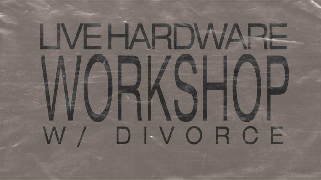 Live Hardware Workshop - フライヤー表