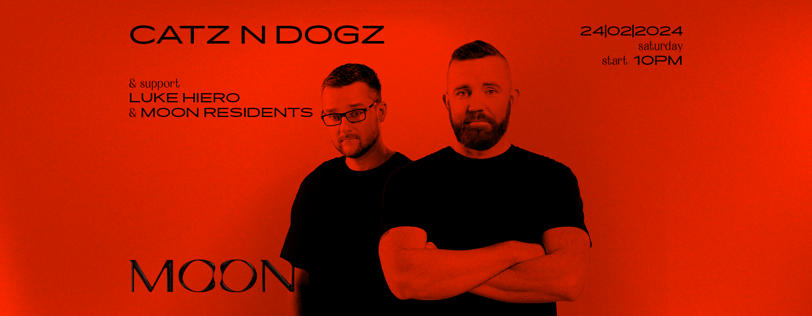 MOON PRESENTS: CATZ N DOGZ (POLAND) - フライヤー表