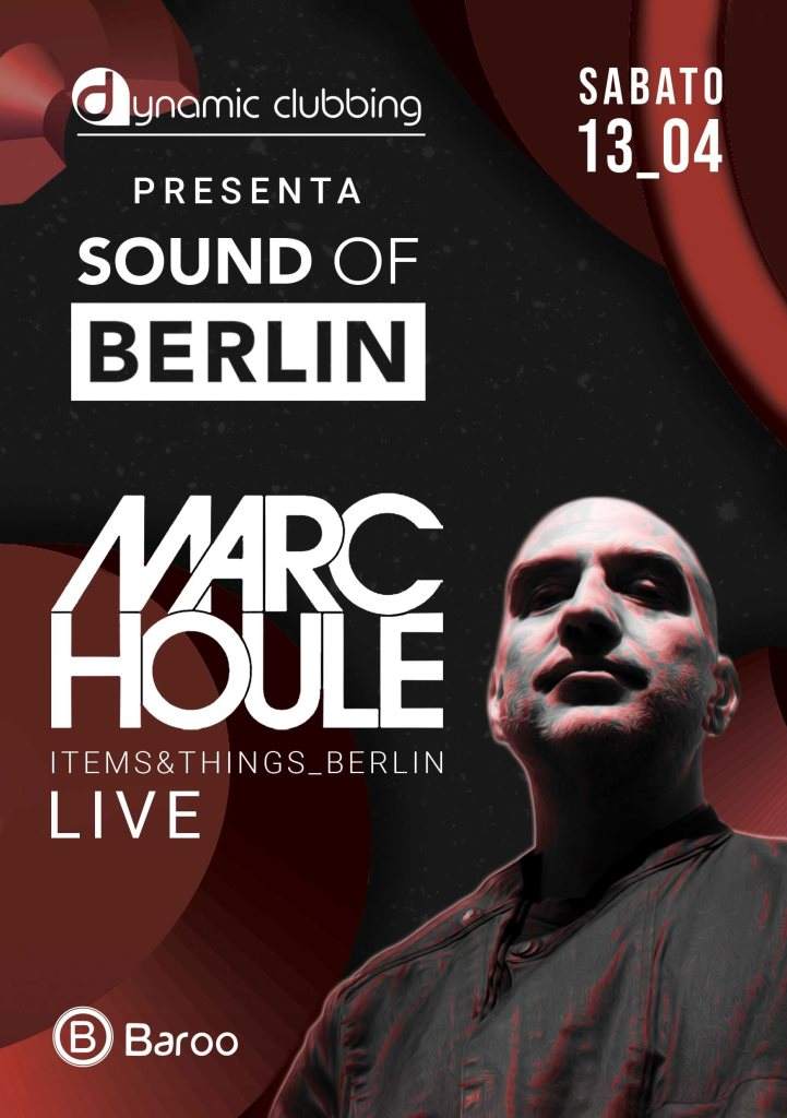 Sound of Berlin - フライヤー表