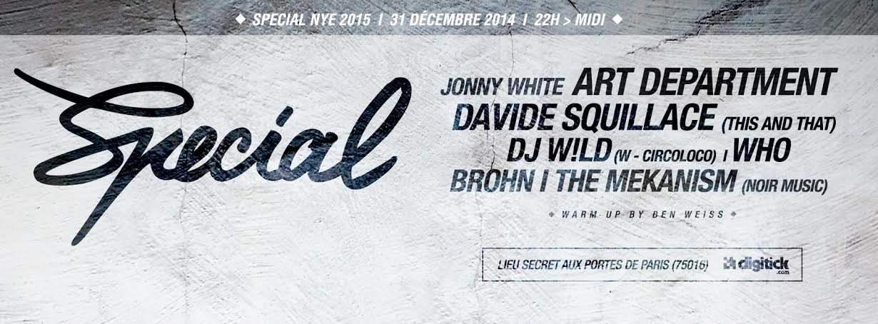 Special: Art Department - Jonny White, Davide Squillace, Dj W!ld, Who & More - Página trasera