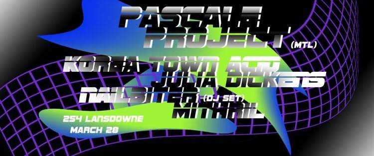 Pascale Project / Korea Town Acid / Julia Dickens / Nailbiter / Mithril Britney - Página frontal