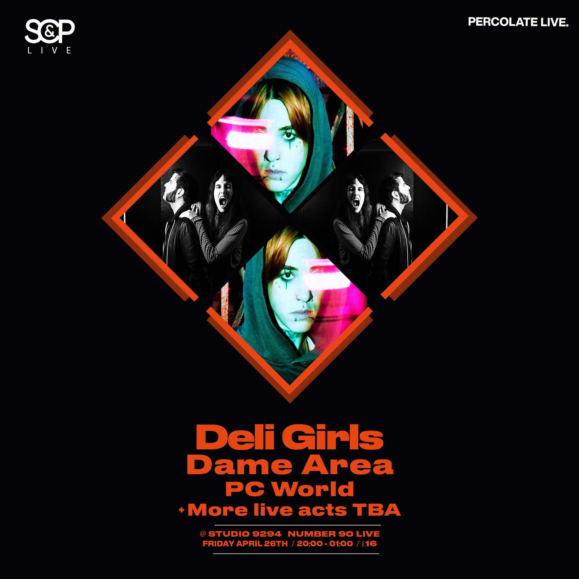 Deli Girls + Dame Area + PC World - Página frontal