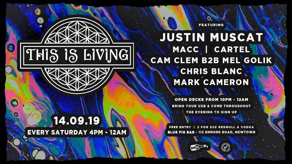This Is Living #35 Ft. Justin Muscat - フライヤー表