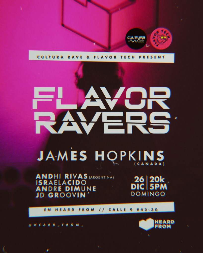 Flavor Ravers - フライヤー裏