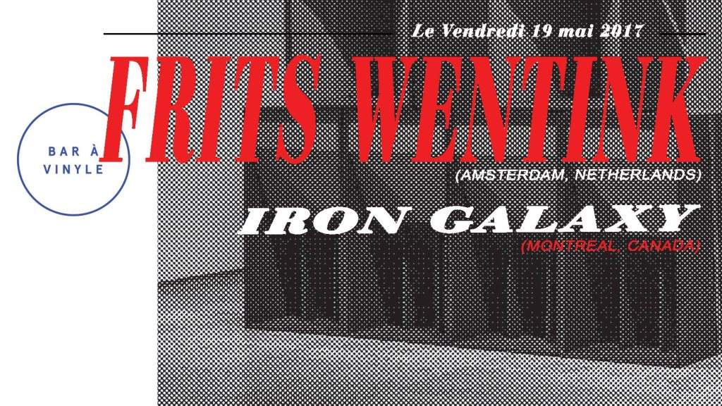00:AM & Le Bleury present Frits Wentink - フライヤー表