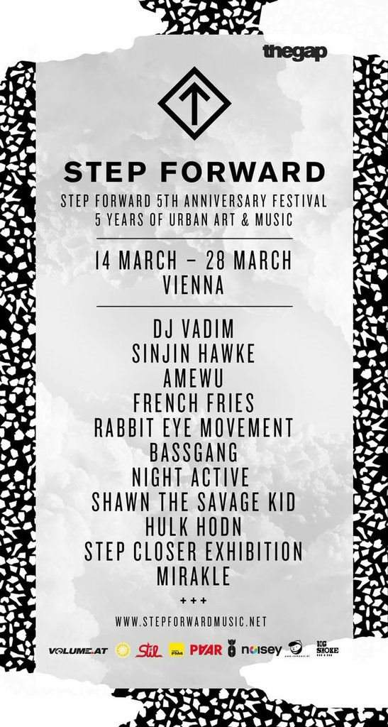 5 Years Step Forward Festival: Fairlight Club, Bass Gang & French Fries - フライヤー裏