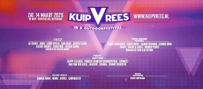 KuipVrees In & Outdoor Festival 2020 - Página frontal