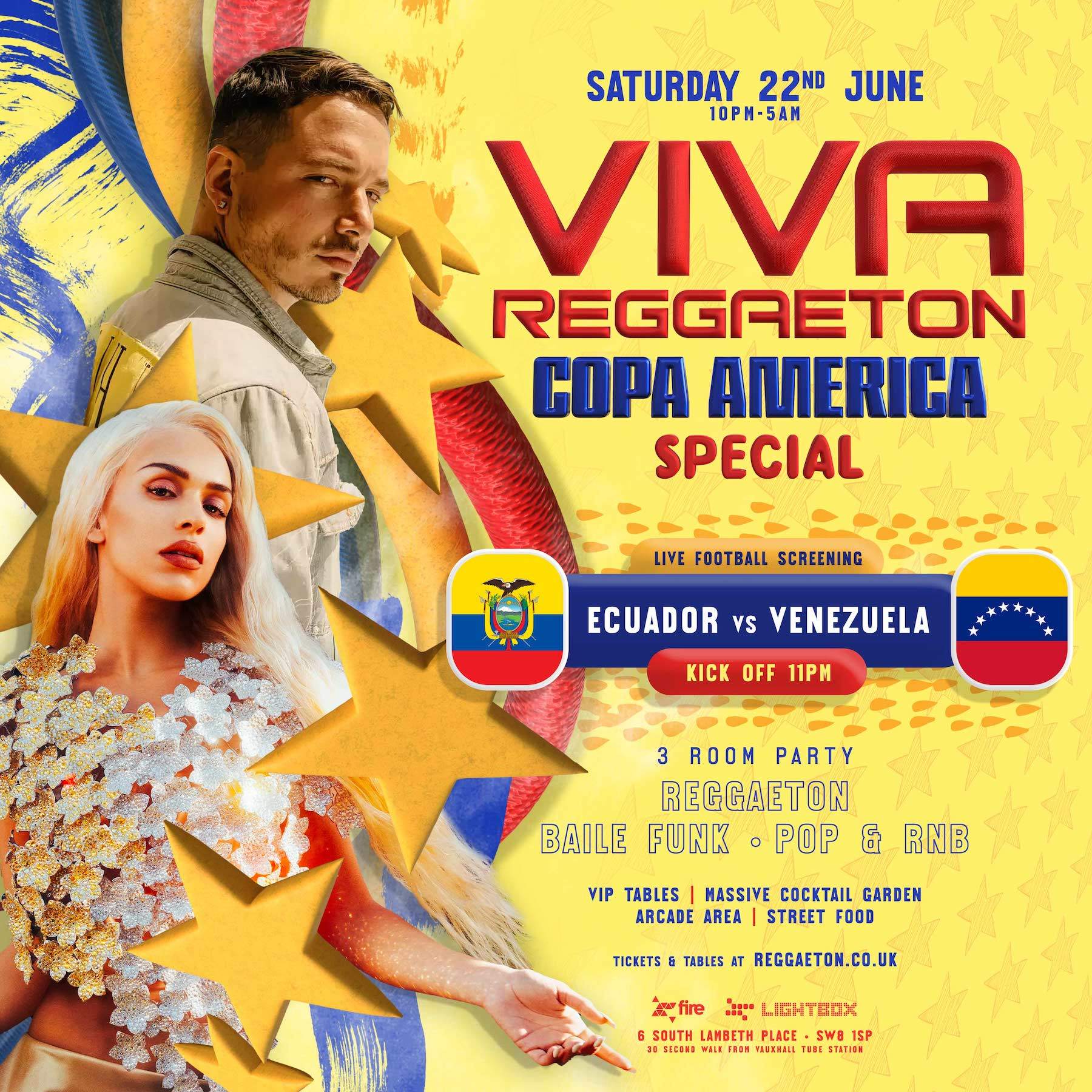 VIVA Reggaeton - Copa America Special - フライヤー表