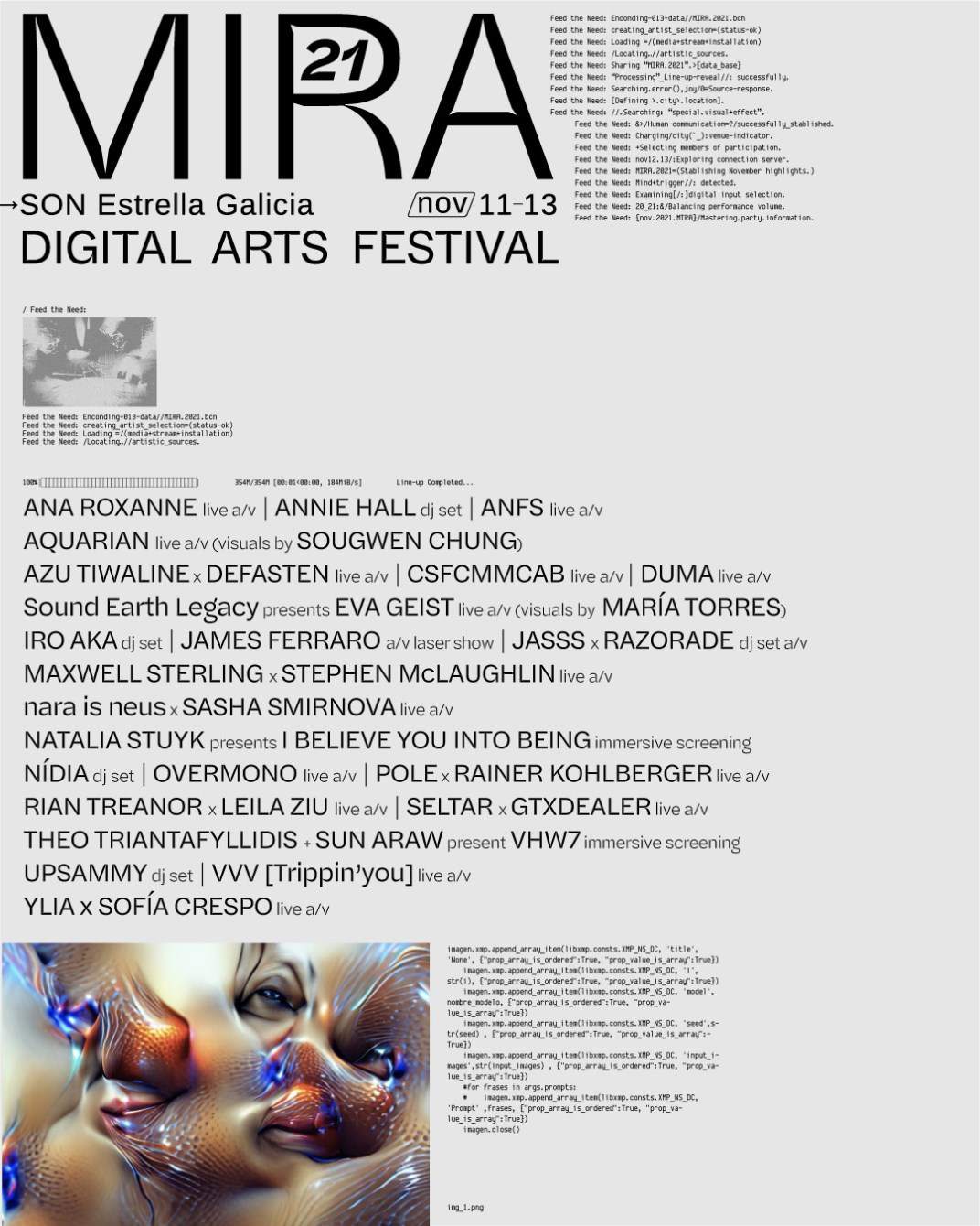 Mira Festival 2021 - Página frontal