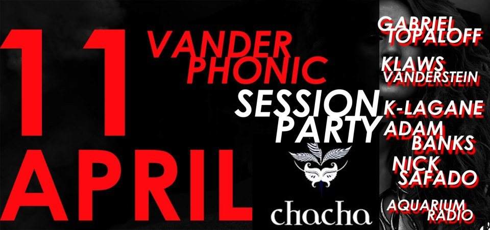Vanderphonic Session Party - フライヤー裏