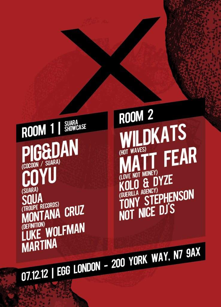 X Project with Pig&dan, Coyu, Wildkats, Matt Fear - Página frontal