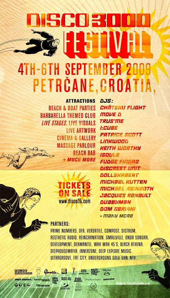 Disco 3000 Festival Croatia - Página frontal