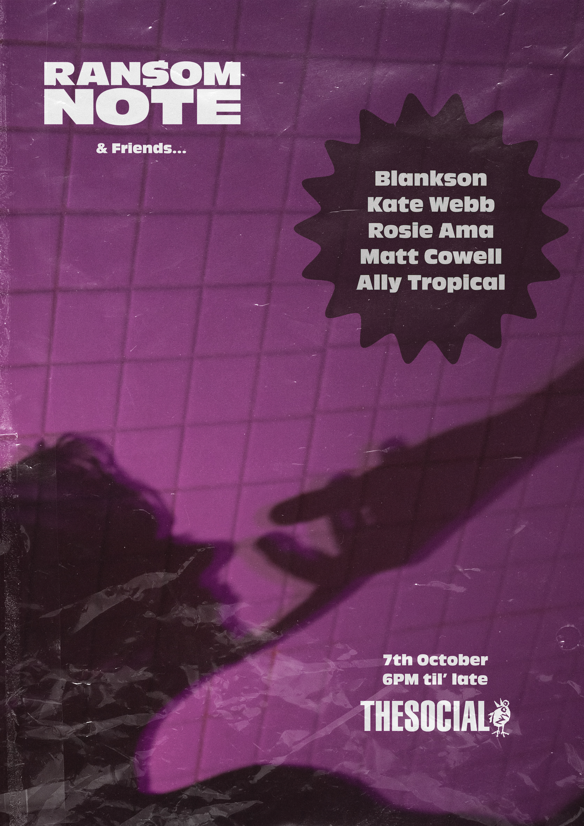 Ransom Note & Friends with Blankson & Kate Webb - Página frontal