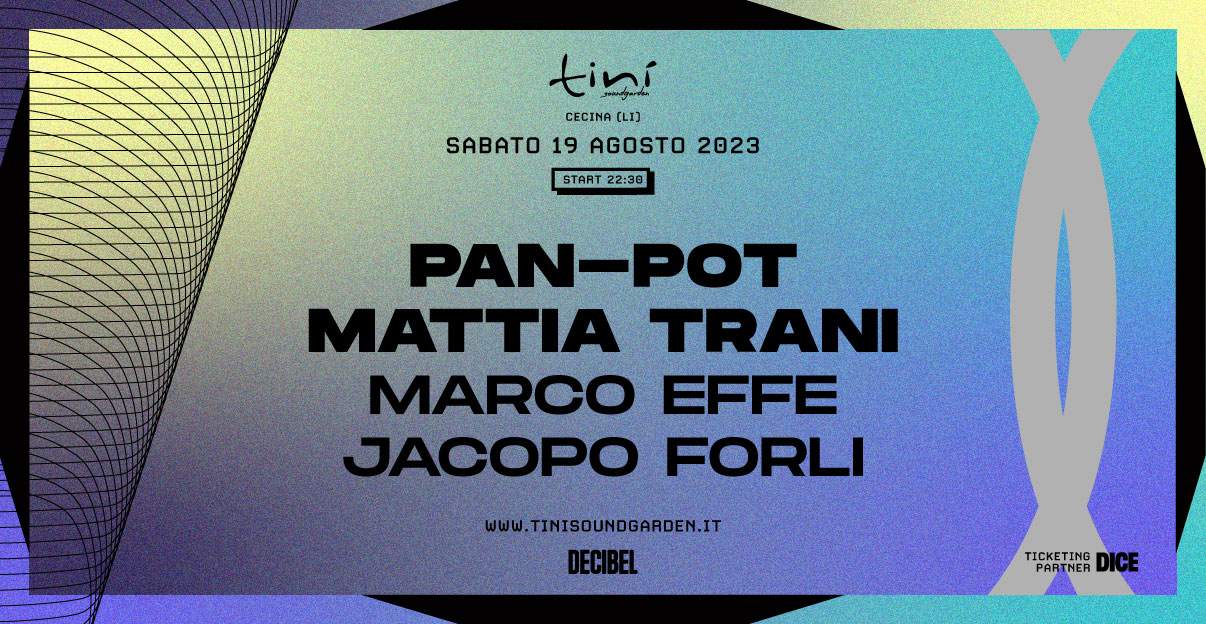Pan-Pot + Mattia Trani - Página frontal