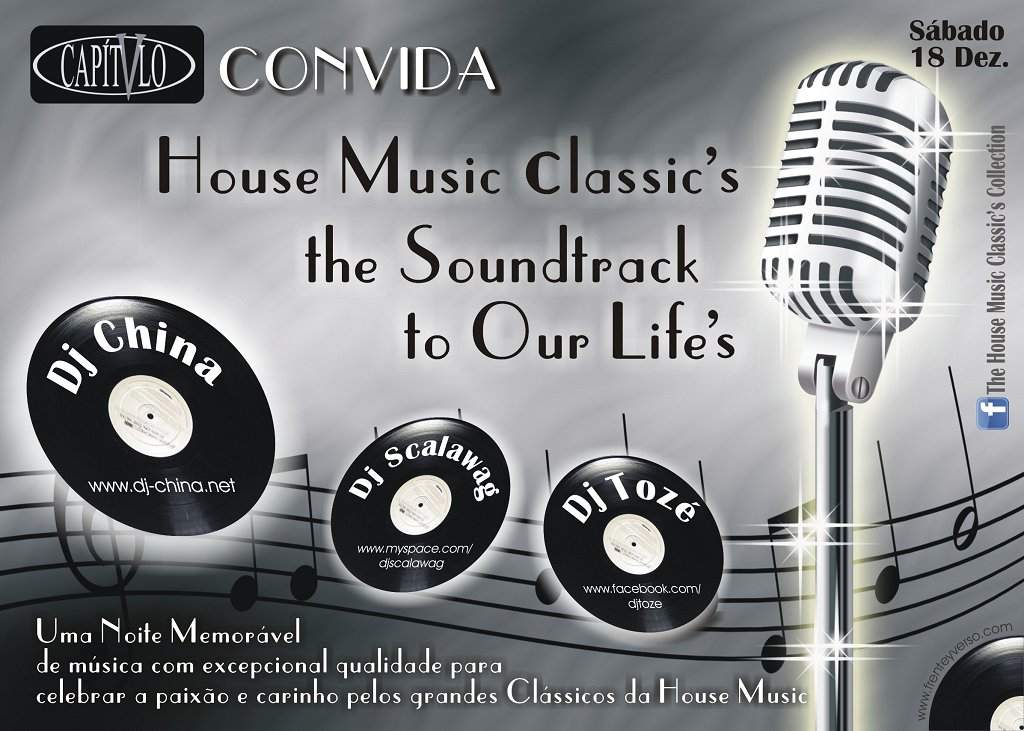House Music Classic's The Soundtrack To Our Life's - Página frontal