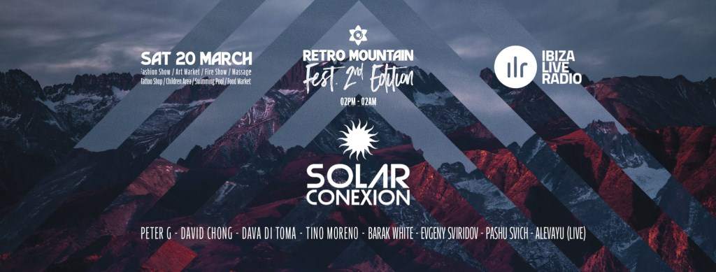 Solar Conexion Retro Mountain Fest. 2nd Edition - Página frontal