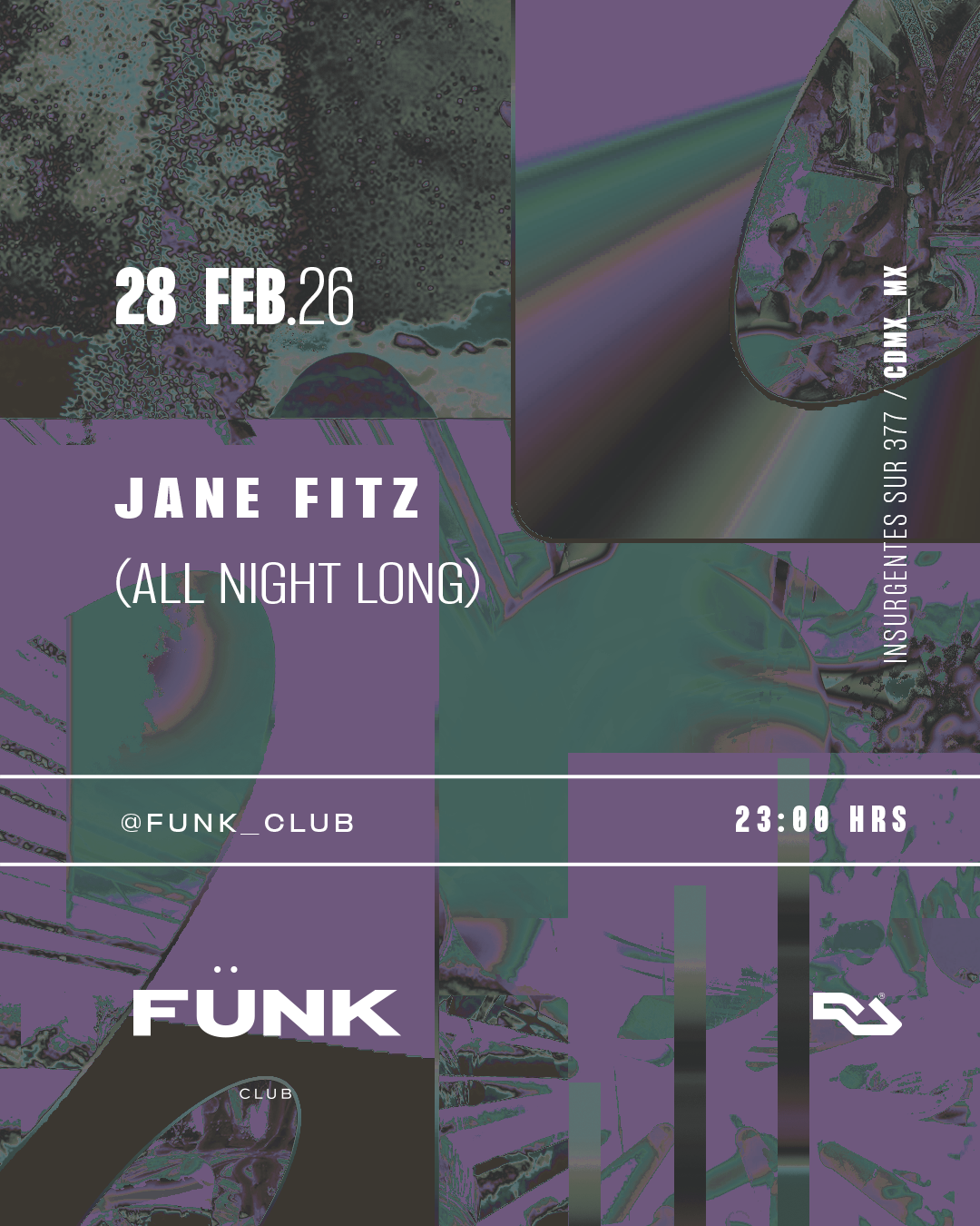 Jane Fitz (All Night Long) at Fünk, Mexico City