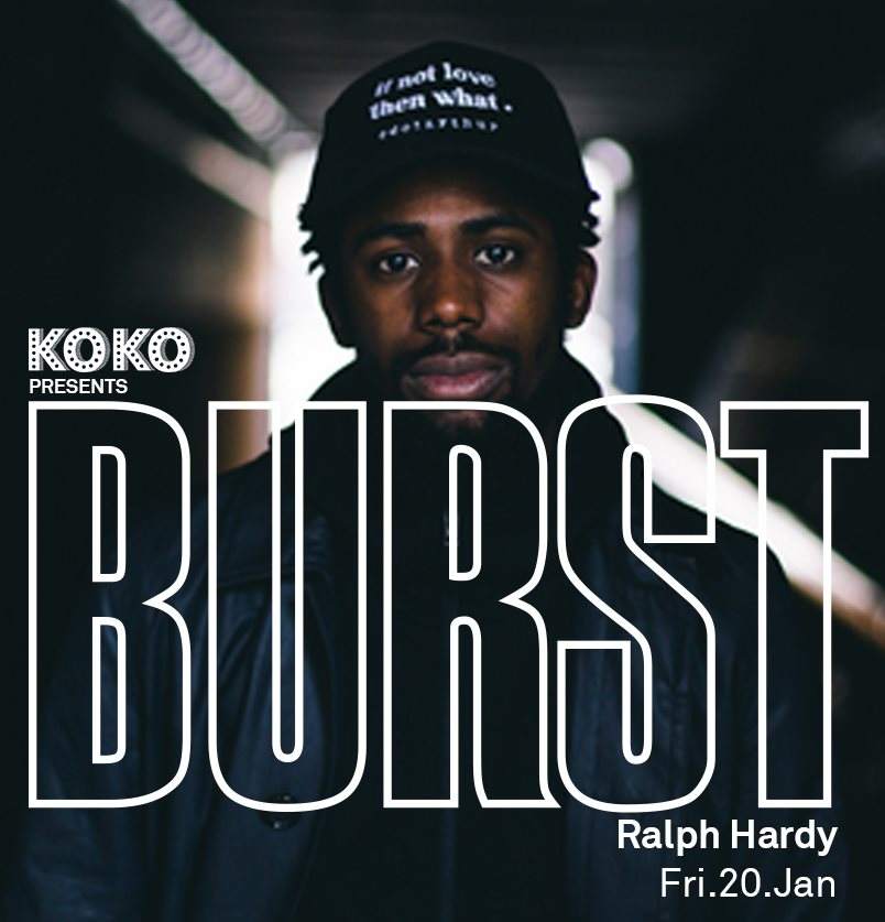 Burst - Ryan Blyth, Ralph Hardy, Burst DJs - フライヤー裏
