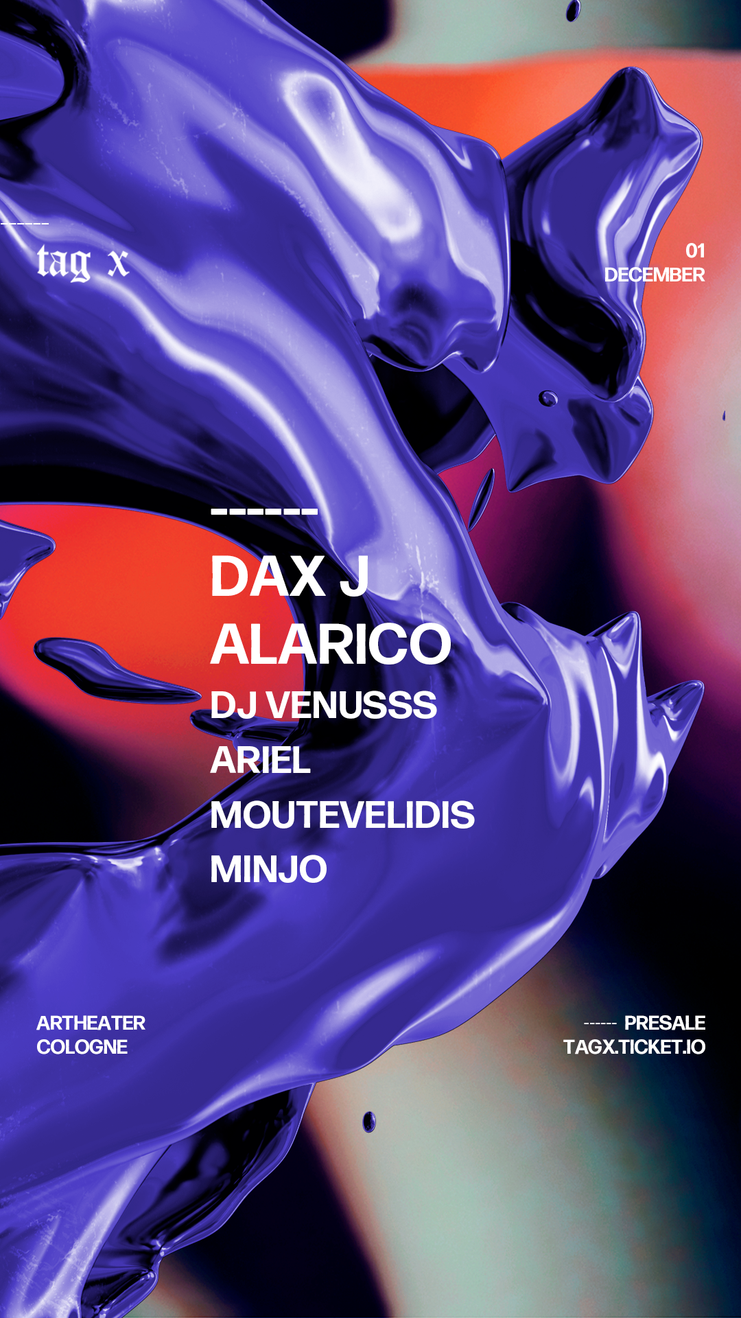 Tag X with Dax J - Alarico - Local Support - Página frontal