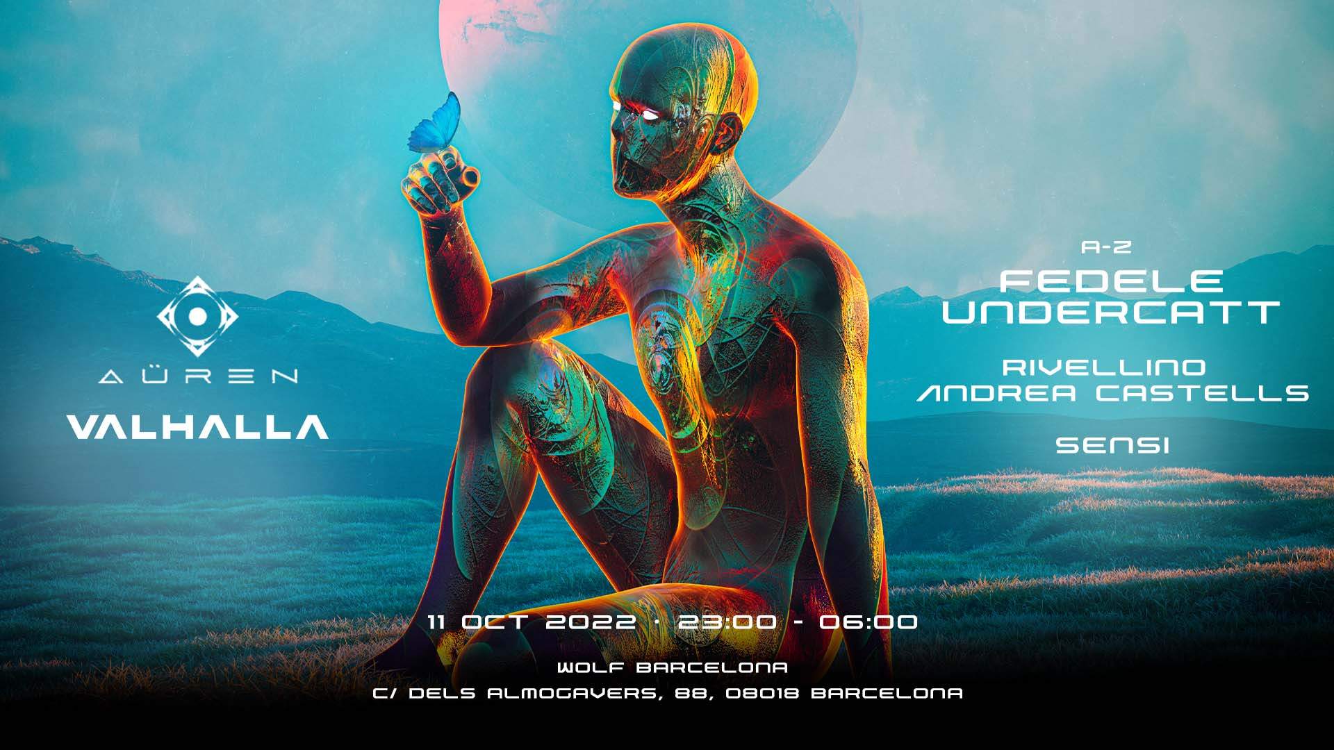 Aüren & Valhalla w/ Undercatt & Fedele at Sala Wolf at WOLF Barcelona ...